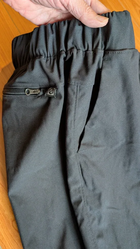 Drawstring Black Pants image indicator(4)