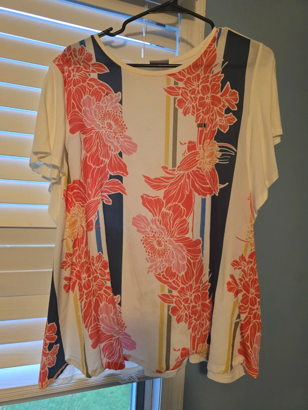 U.S. Polo Assn. Floral Print Top - Size L