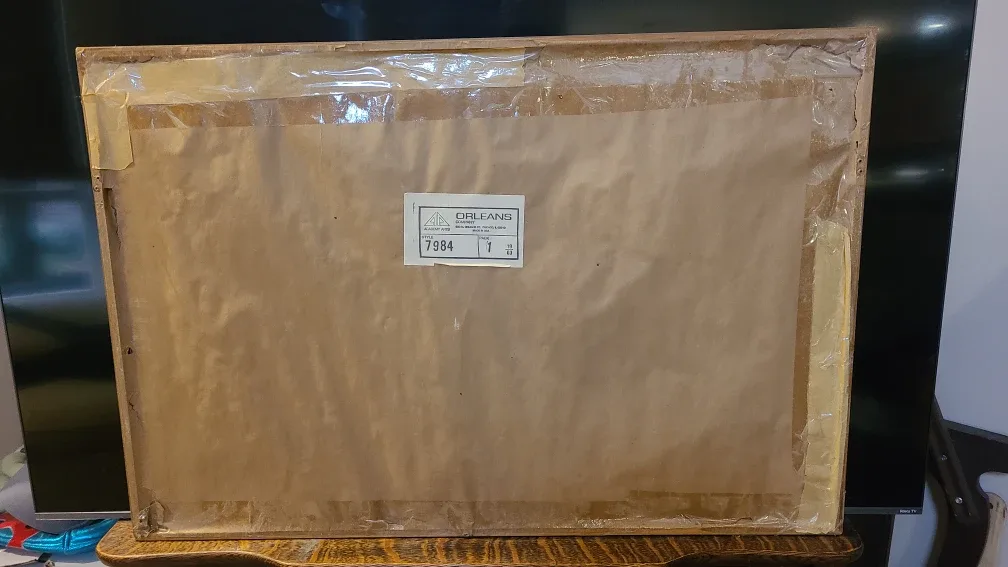 Framed Glass Fan Print image indicator(3)