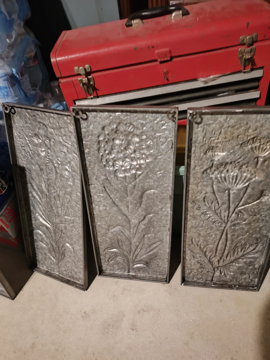 Metal White Washed Embossed Herb Prints - photo 5