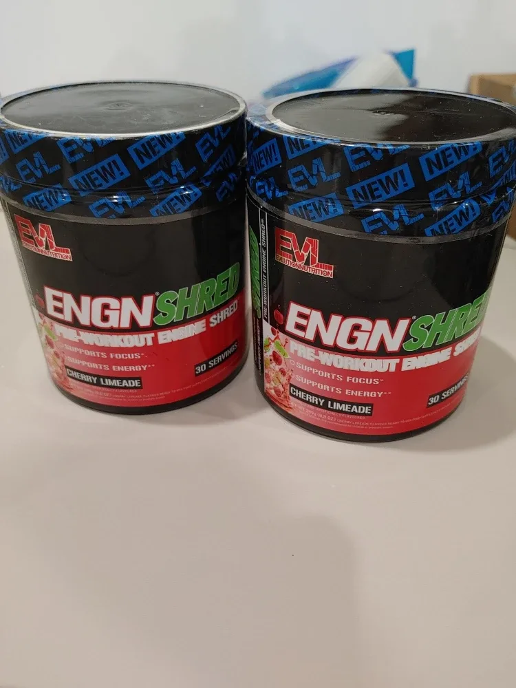 🧡TWO PACKS OF ENGN SHRED WORKOUT MIX CHERRY LIMEADE $70 VALUE! image indicator(2)