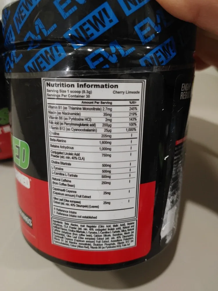 🧡TWO PACKS OF ENGN SHRED WORKOUT MIX CHERRY LIMEADE $70 VALUE! image indicator(3)