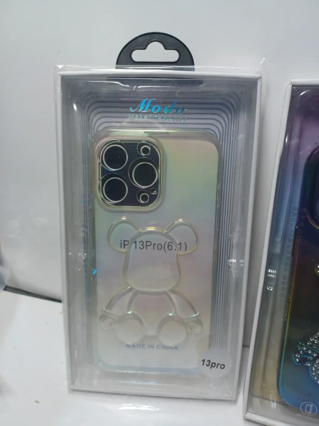 Creative case for Iphone 13 pro. $10 each. All 3 $20 image indicator(2)