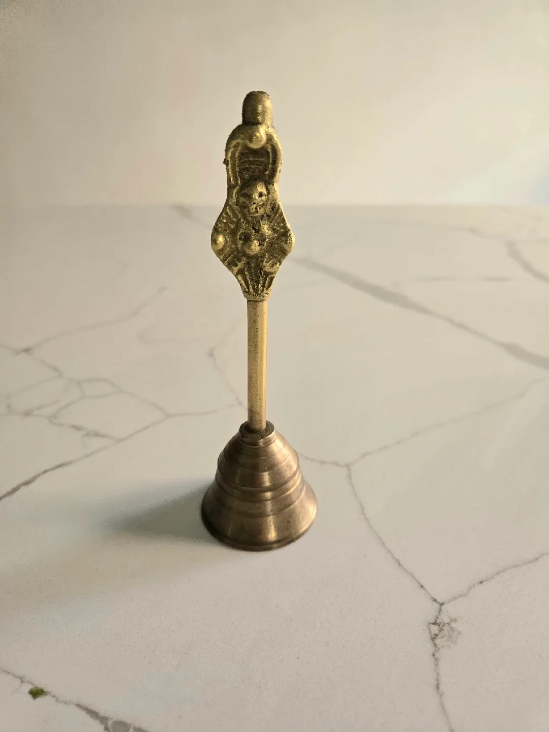 Vintage Brass Hand Bell thumbnail