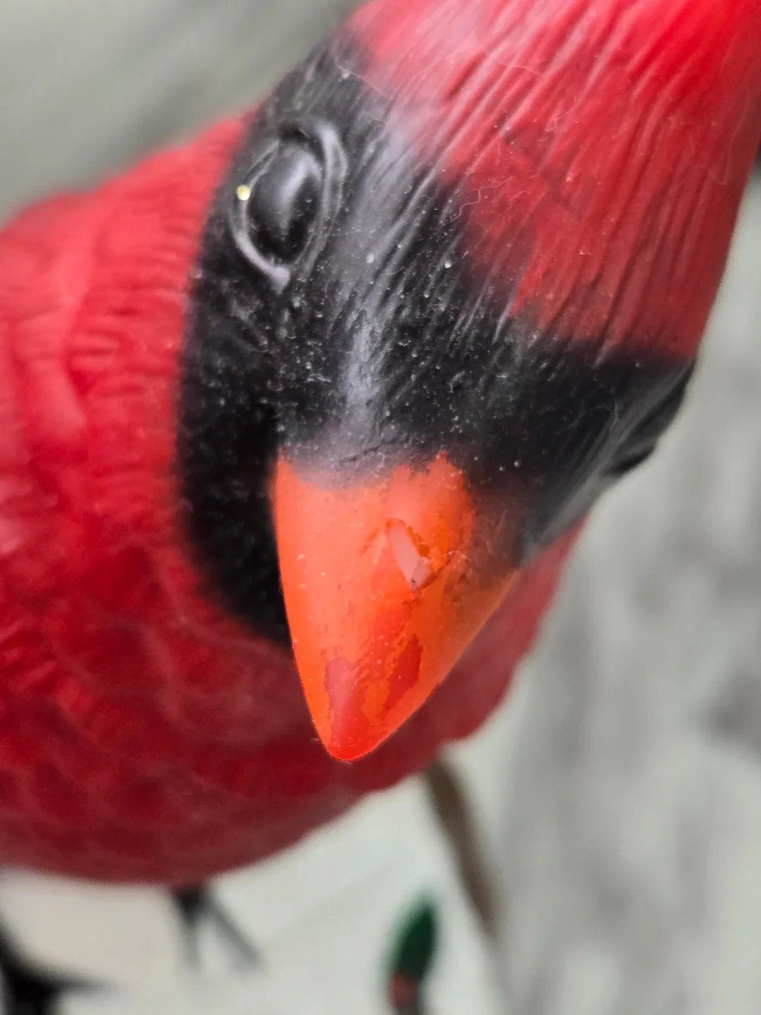 Gemmy Cardinal Birds on Log Decoration Animated image indicator(7)