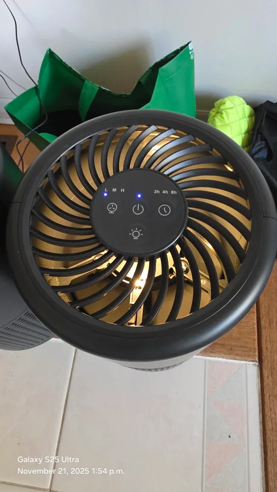 FULMINARE Air Purifiers - 2 Pack - Black image indicator(6)