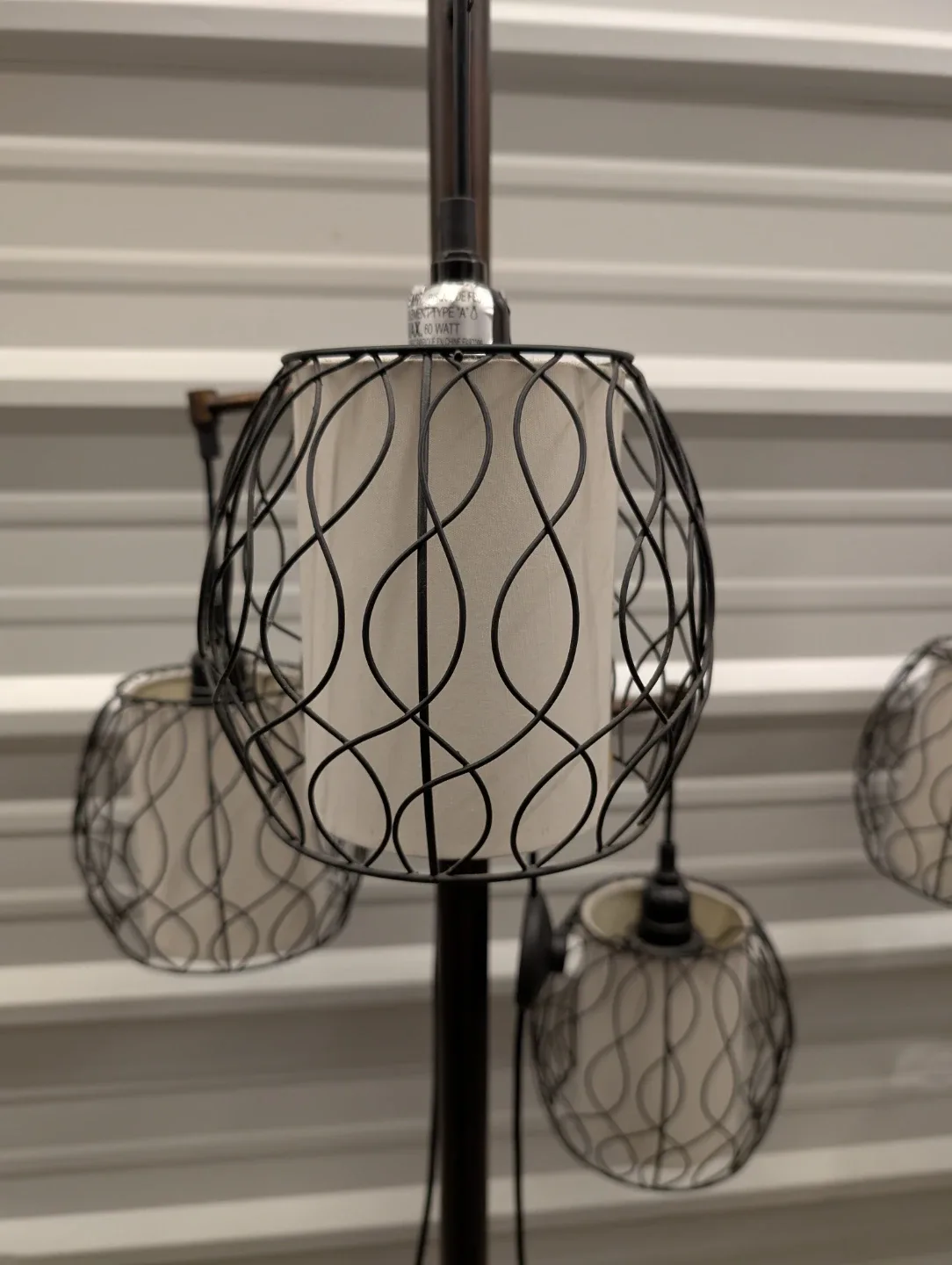 Floor Lamp with Globe Shades - Bronze Finish image indicator(5)