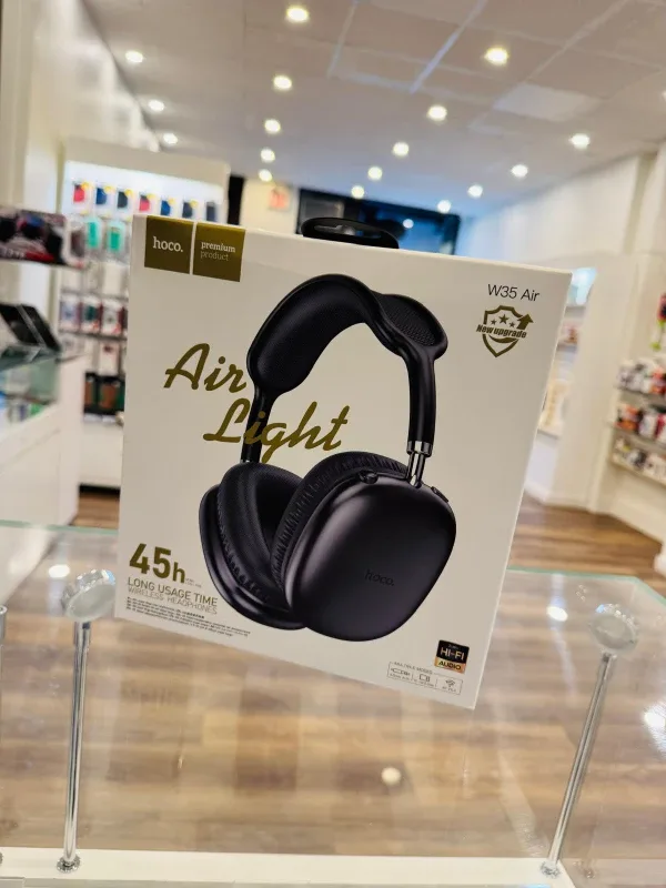 Hoco. W35 Air Headphones - Black