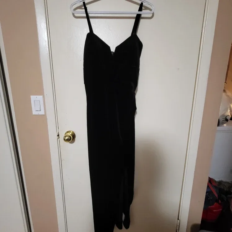 New Forever 21 Black Party Collection Dress Sz L with Tags image indicator(3)