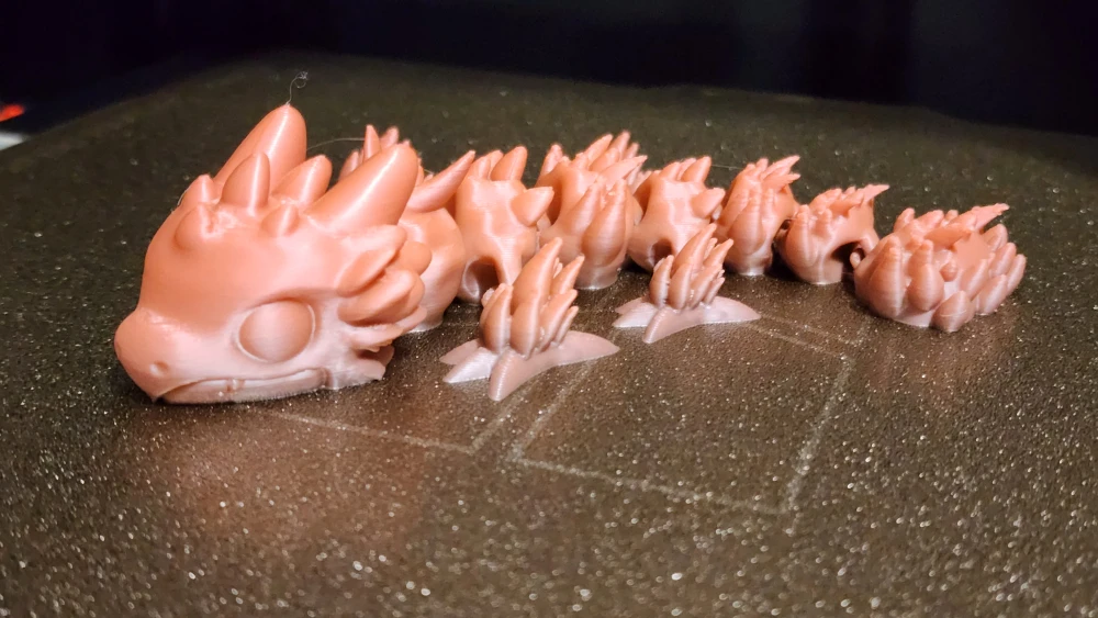 3D Printed Articulating Dragon - photo 2