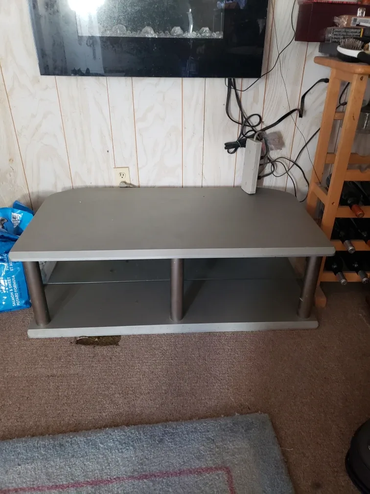 Grey TV Stand