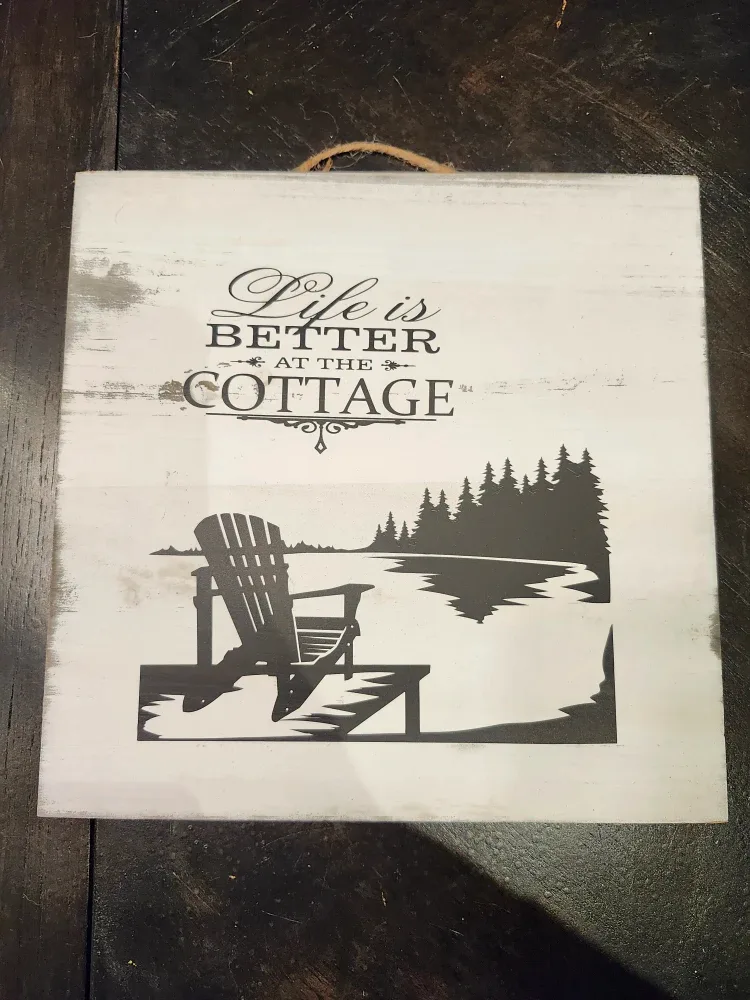 Handmade - Cottage Life Wall Decor