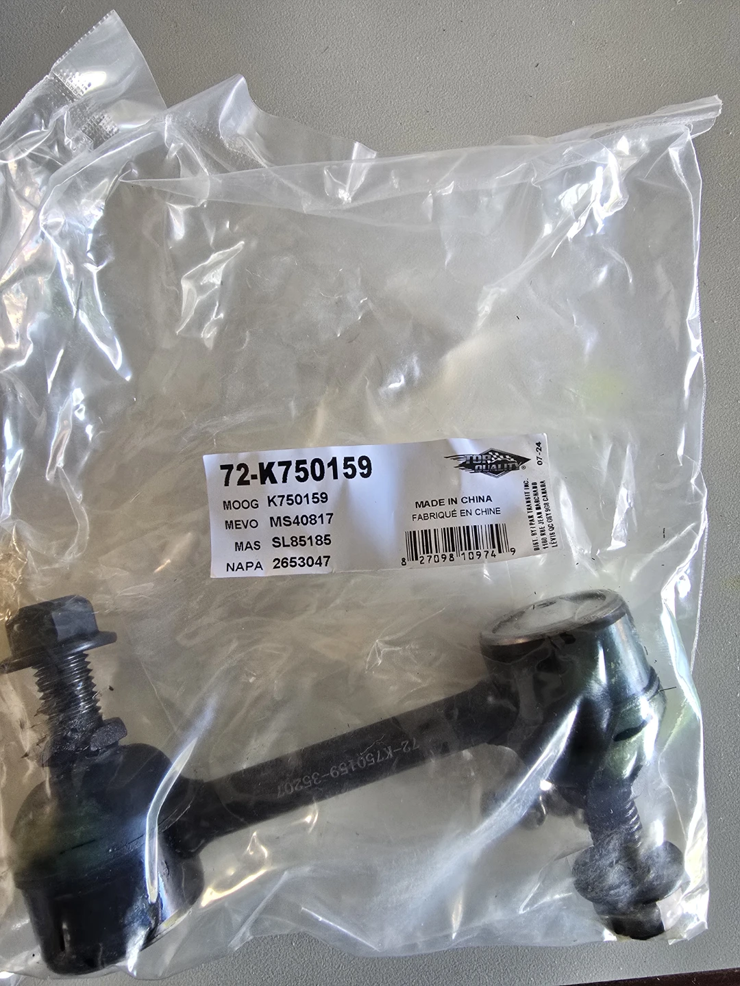 MOOG K750159 Suspension Parts - photo 2