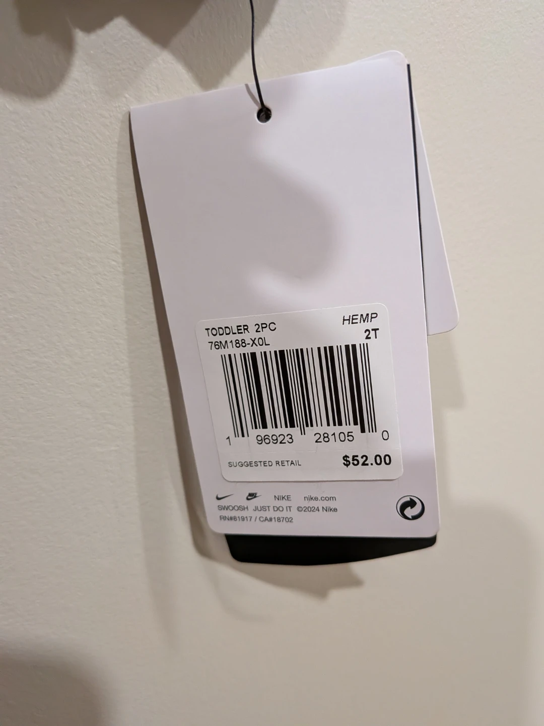 New Nike 2-Piece Set, Size 2T - photo 2