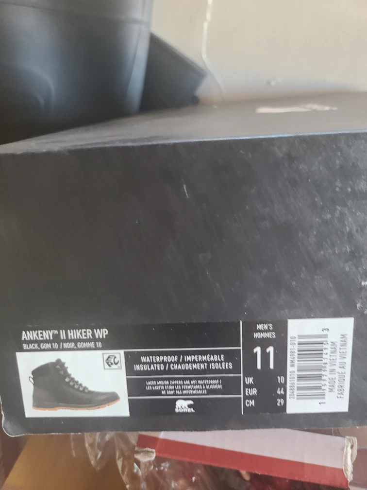 Sorel Ankeny II Hiker WP Boots - Men's Size 11 - photo 3