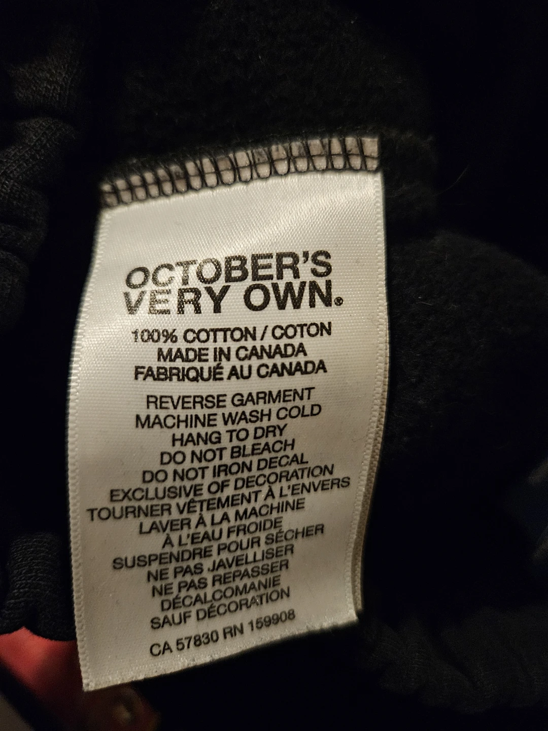 Moving Sale!! October's Very Own (OVO) Black Sweatpants - Size L - photo 5