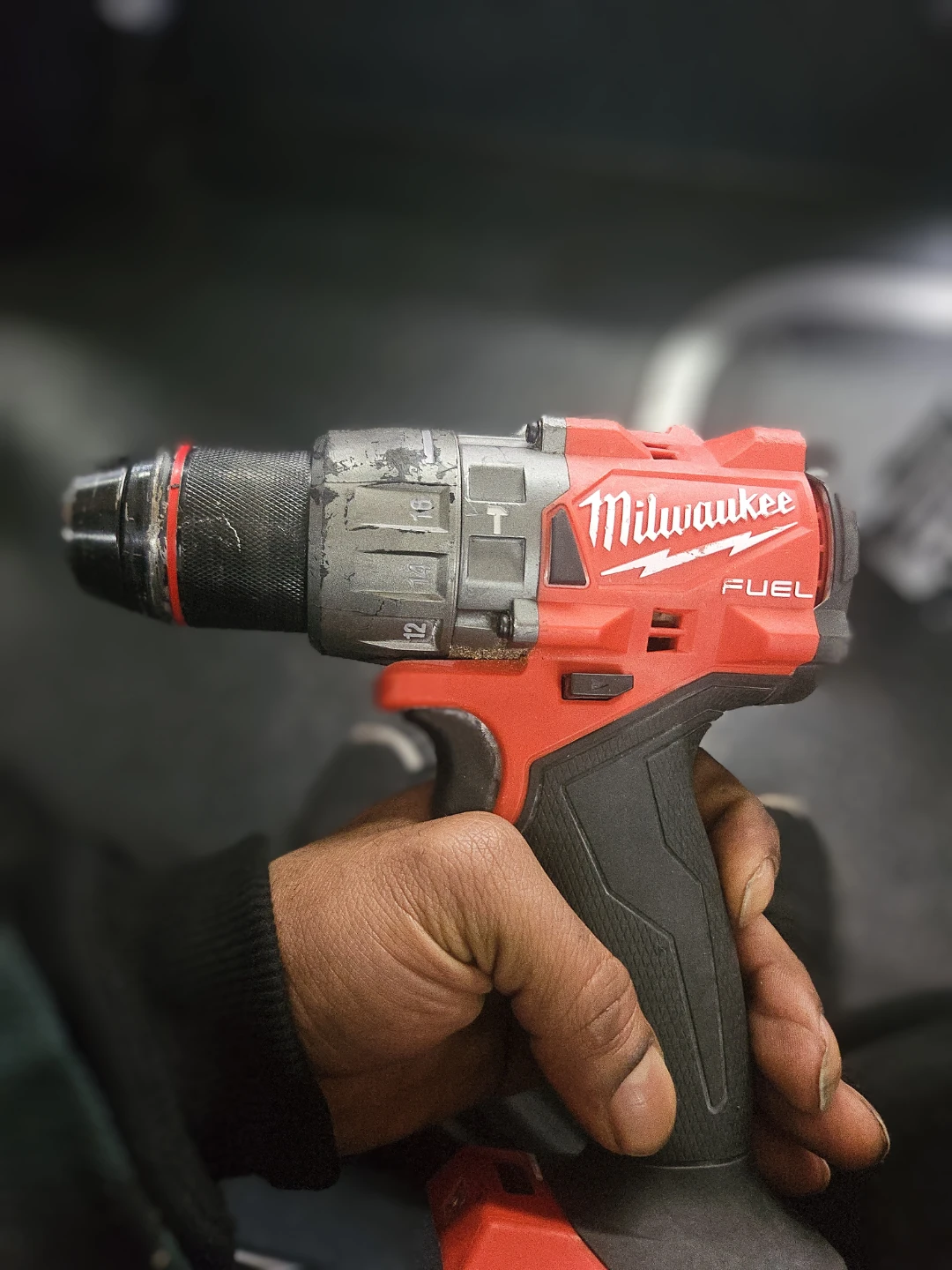 Milwaukee M18 FUEL Drill and REDLITHIUM XC5.0 Battery