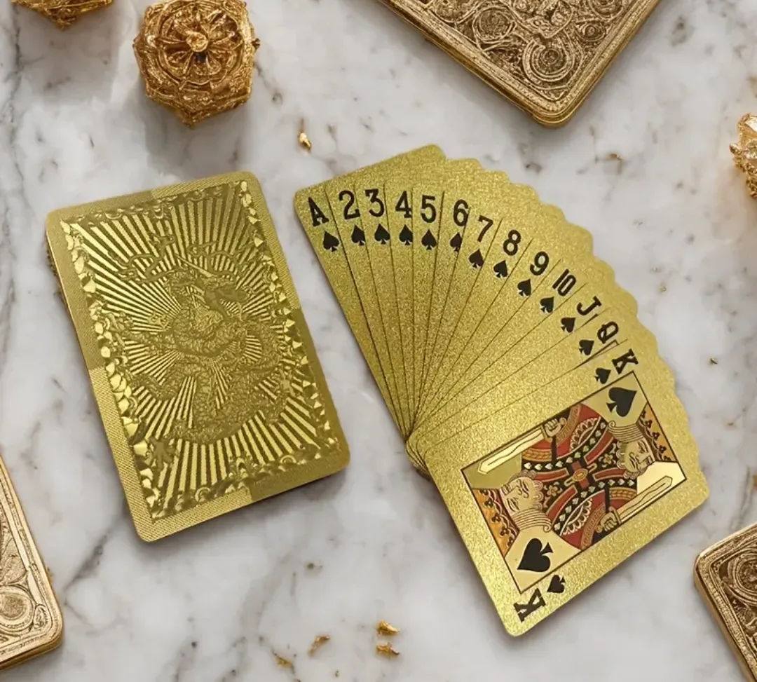 Gold Plated Playing Cards water resistance thumbnail
