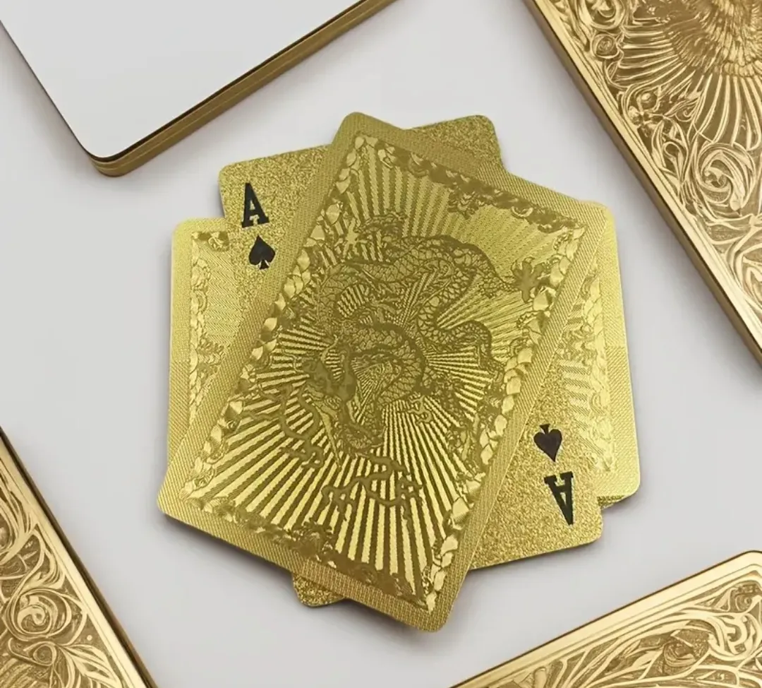 Gold Plated Playing Cards water resistance image indicator(2)
