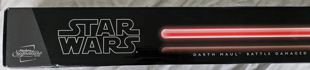 New Star Wars Signature Series Darth Maul Battle Light Saber image indicator(7)
