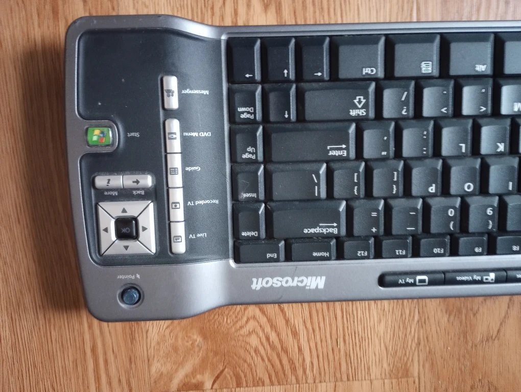 Microsoft Windows XP Media center Remote Keyboard 1044 - photo 3
