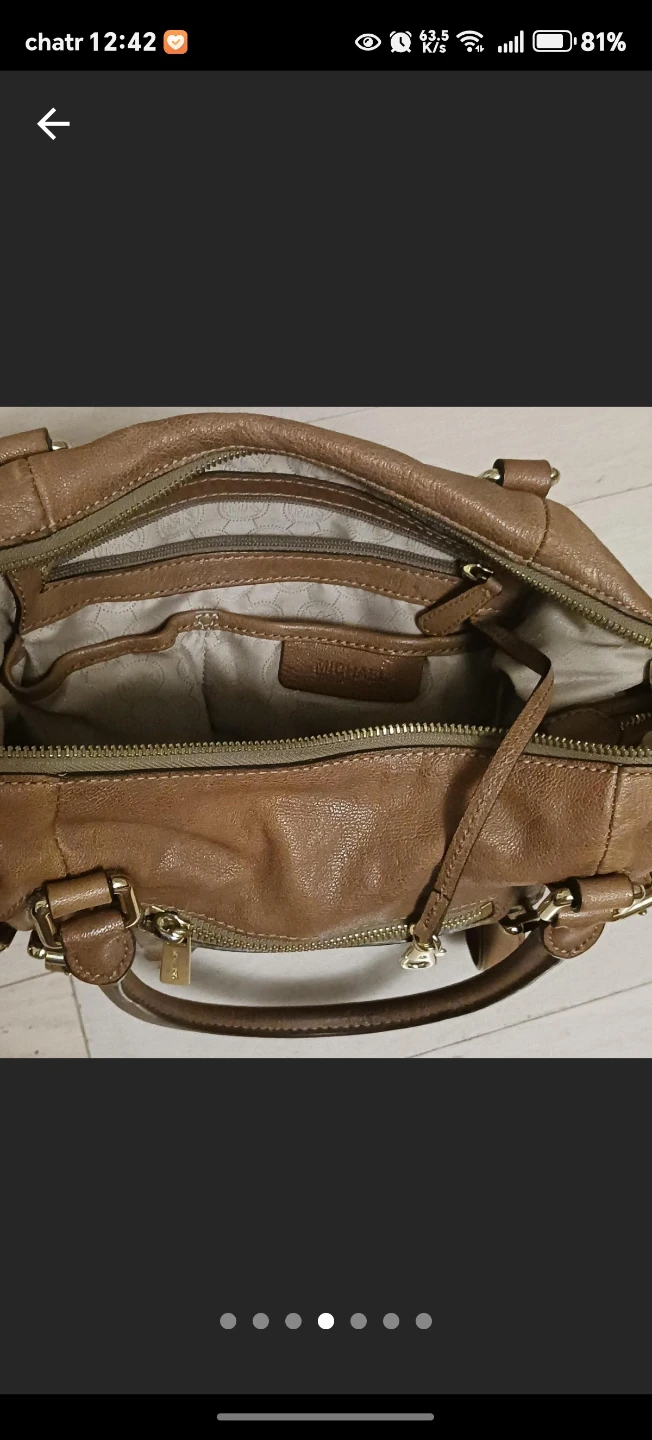 Michael Kors Brown Leather Satchel - photo 3