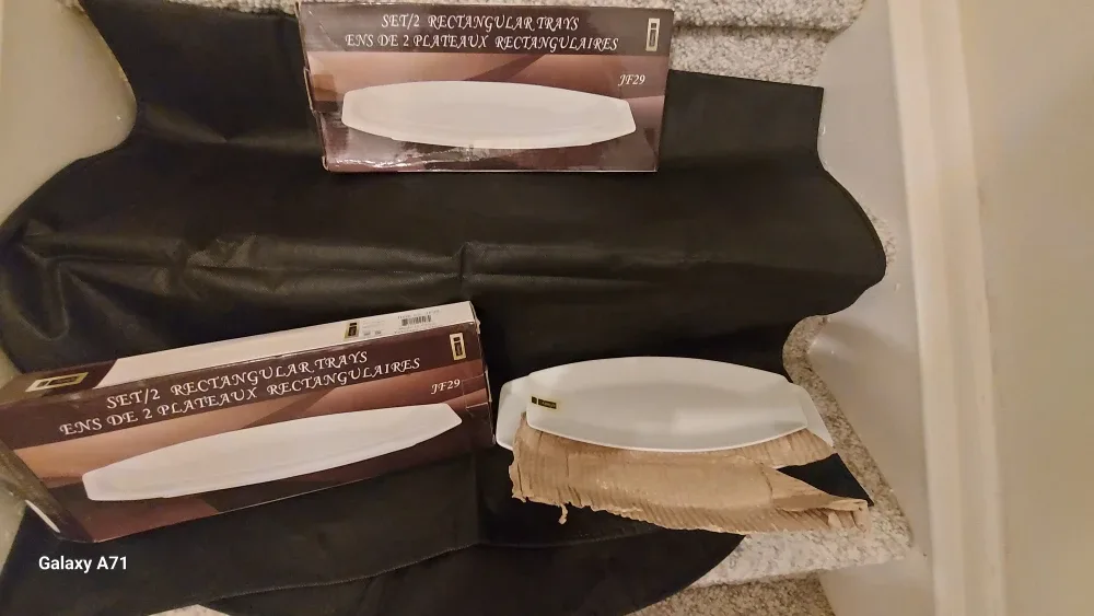 New Kanzaria Rectangular Trays - Set of 2 image indicator(2)