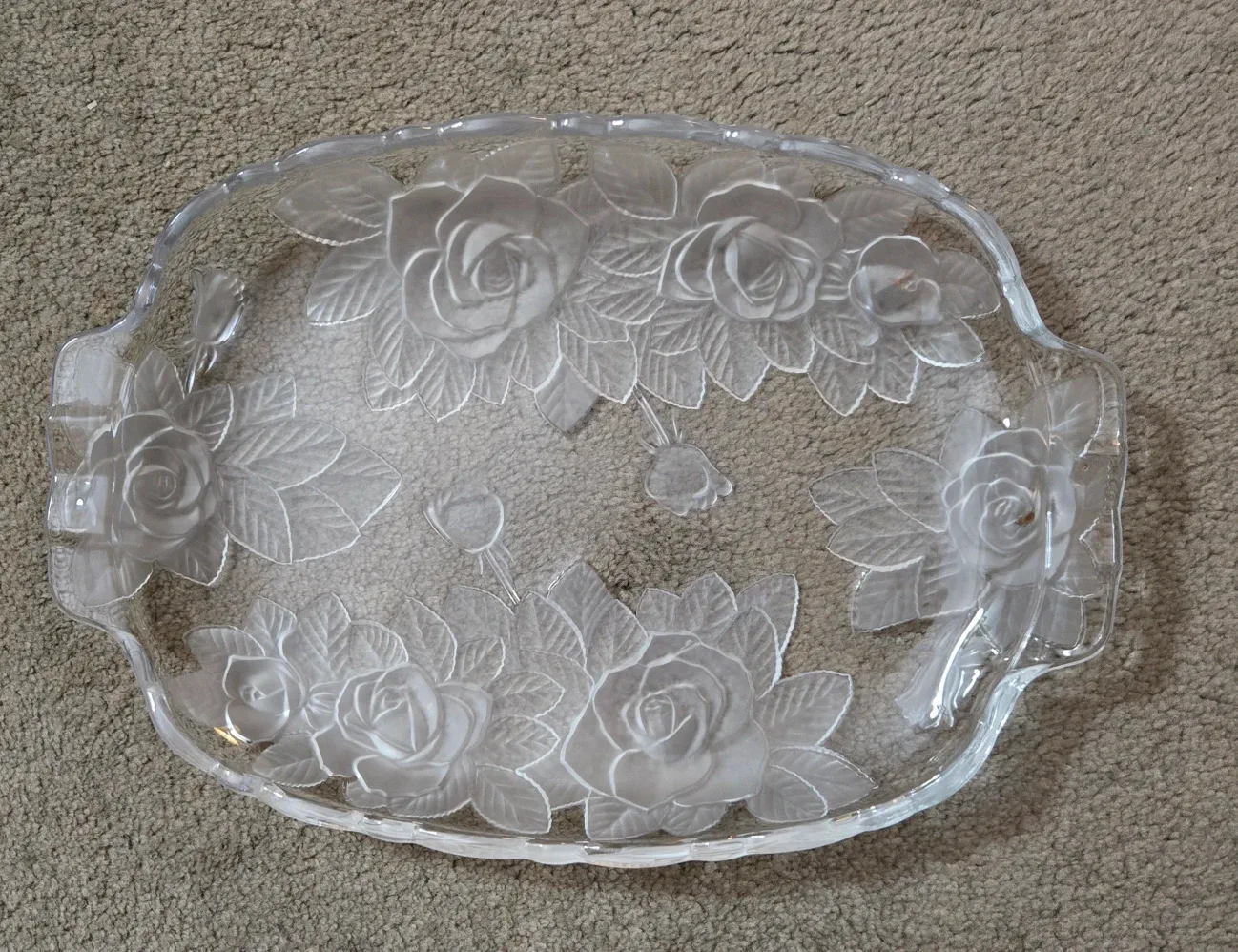 Vintage Santa 13" Serving Platter image indicator(4)