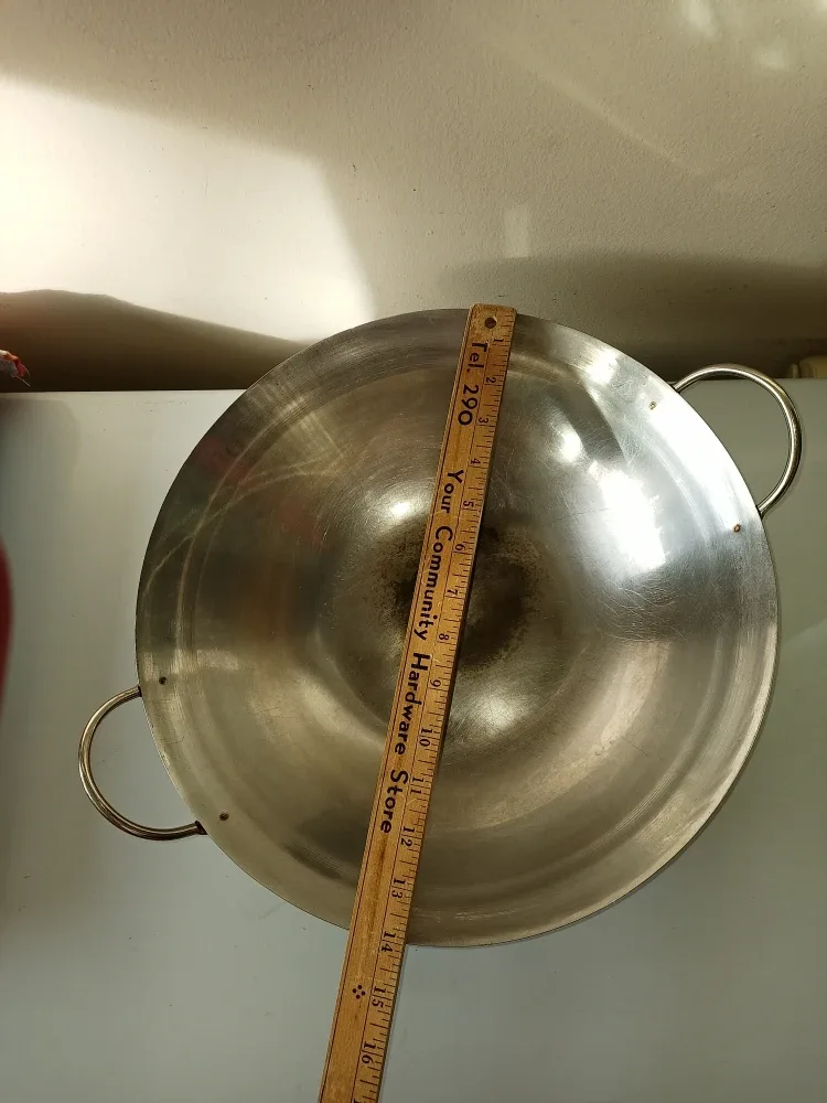 14" Carbon/Steel Wok Pan image indicator(2)