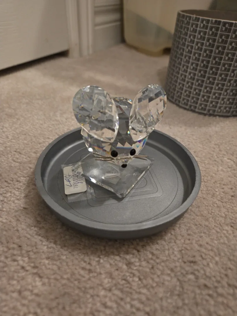 Swarovski Silver Crystal Art 7631 NR 050000 Mouse