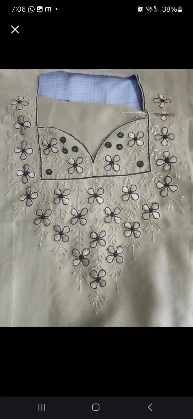 Purple Sequin  kurti top  Fabric  🇨🇦 image indicator(4)