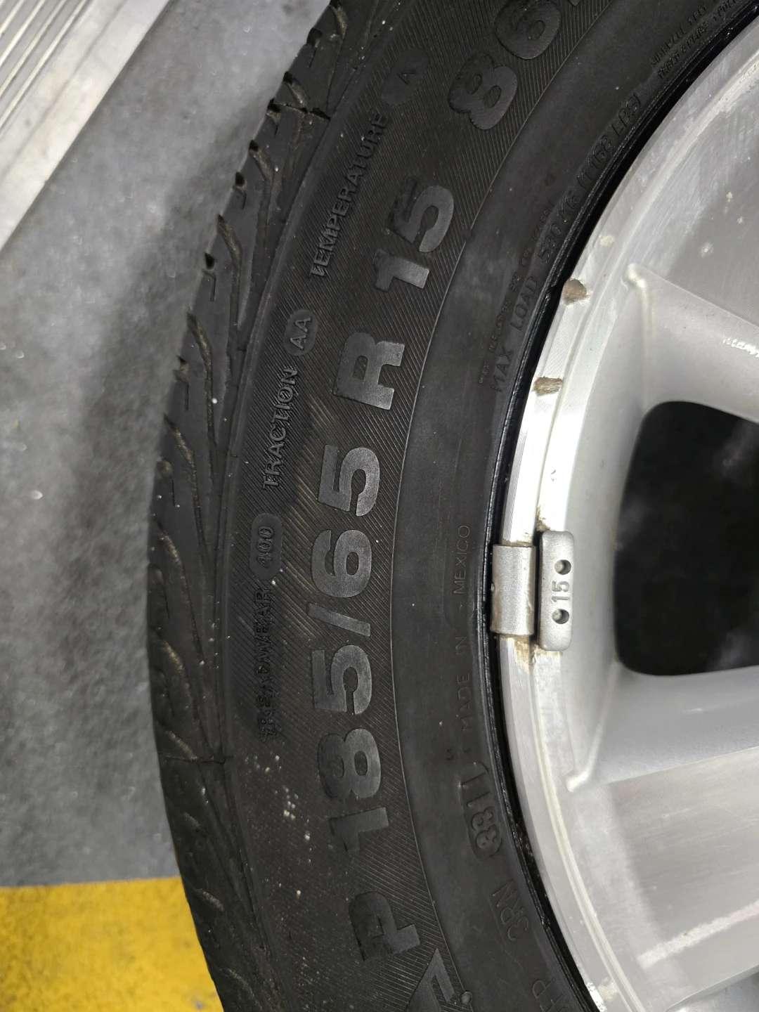 185/65R15 Tires on Nissan Rims - photo 2