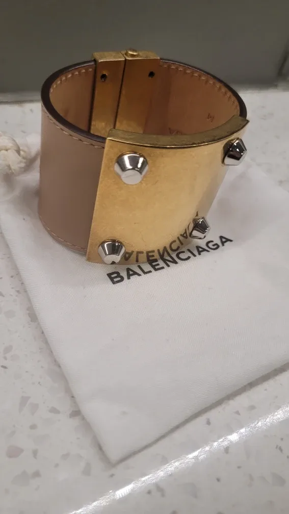 Authentic Balenciaga cuff image indicator(10)