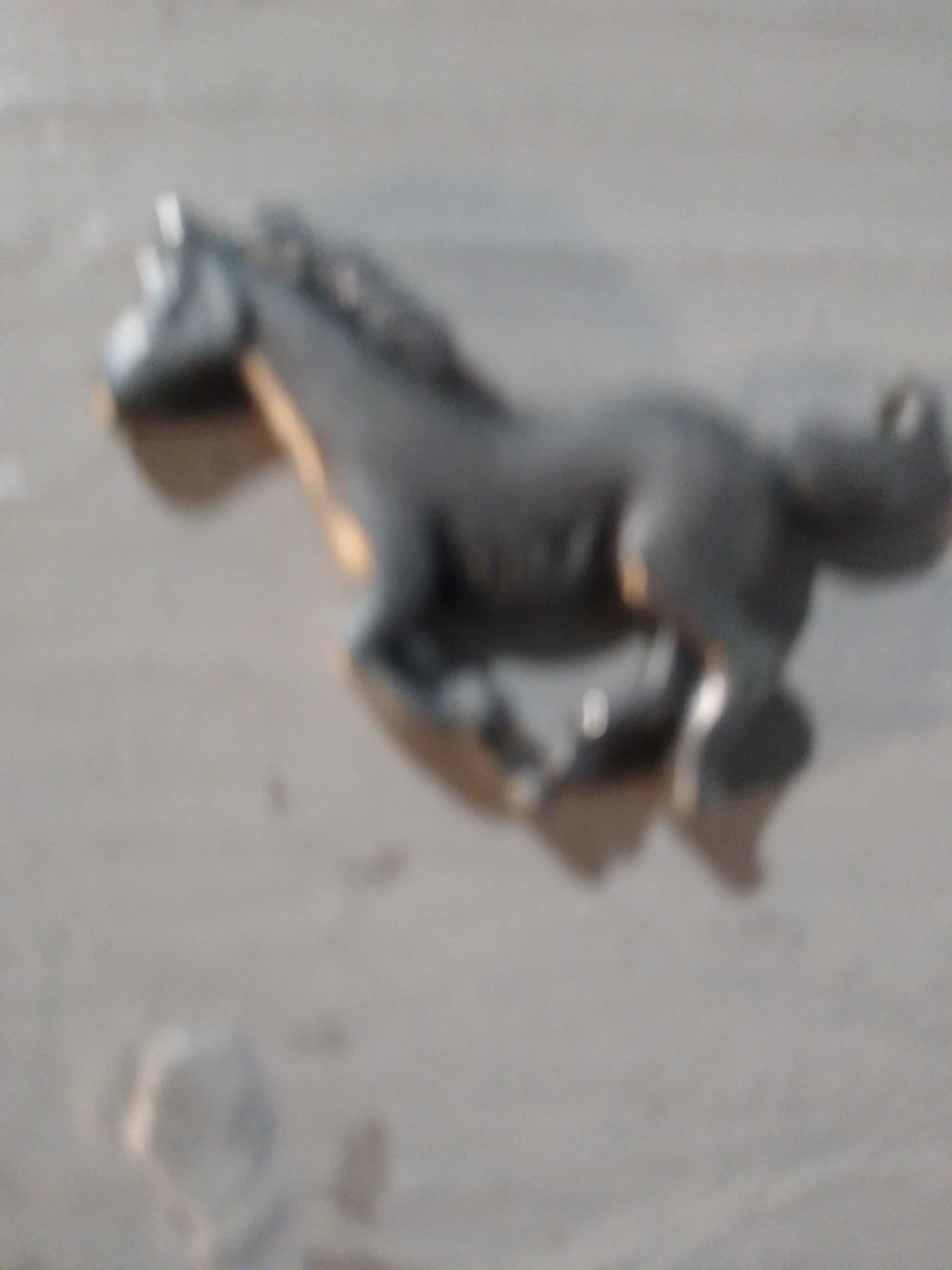 Small metal horse