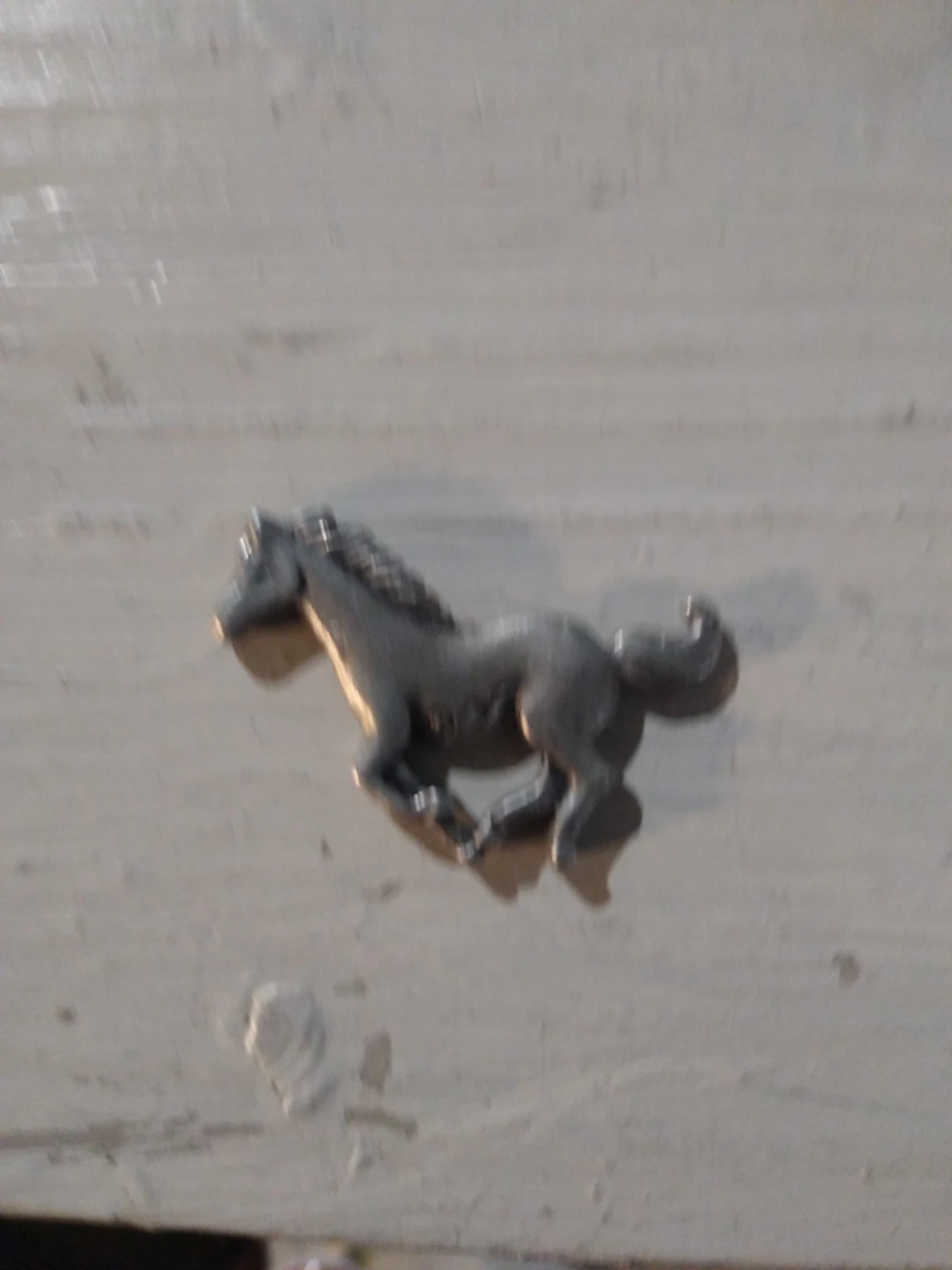 Small metal horse - photo 2
