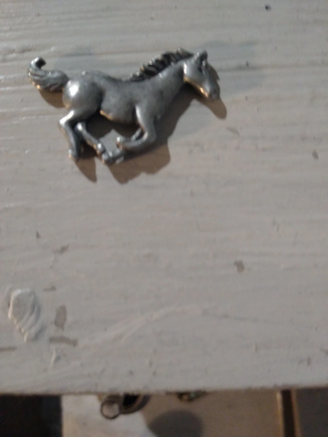 Small metal horse - photo 3