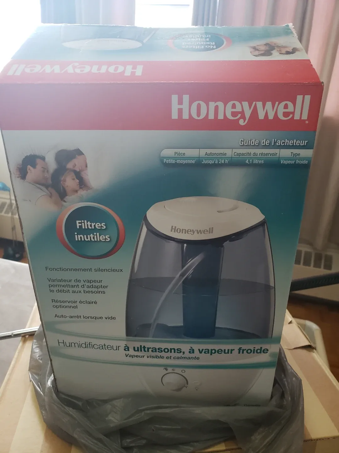 Honeywell Ultrasonic Cool Mist Humidifier - New in Box!