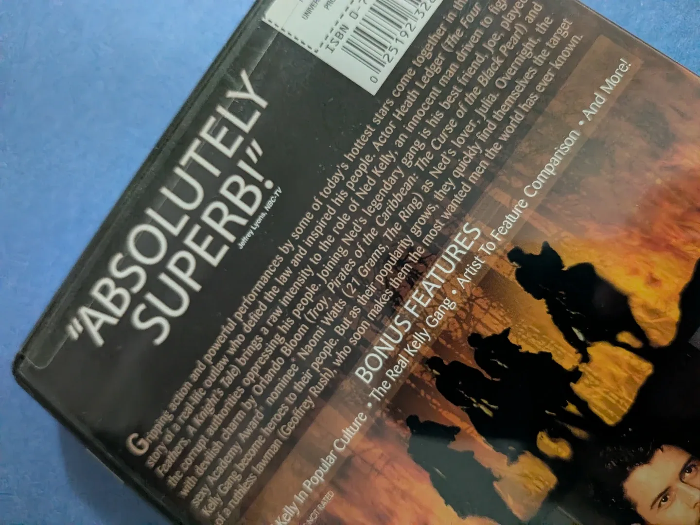 Ned Kelly DVD Heath Ledger, Orlando Bloom True Story image indicator(4)