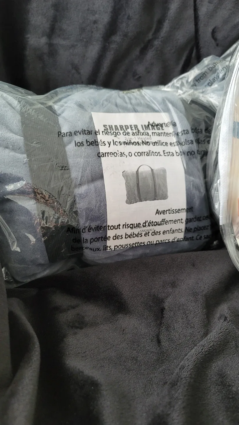 New Sharper Image Travel-Ready Massaging Neck Wrap image indicator(4)