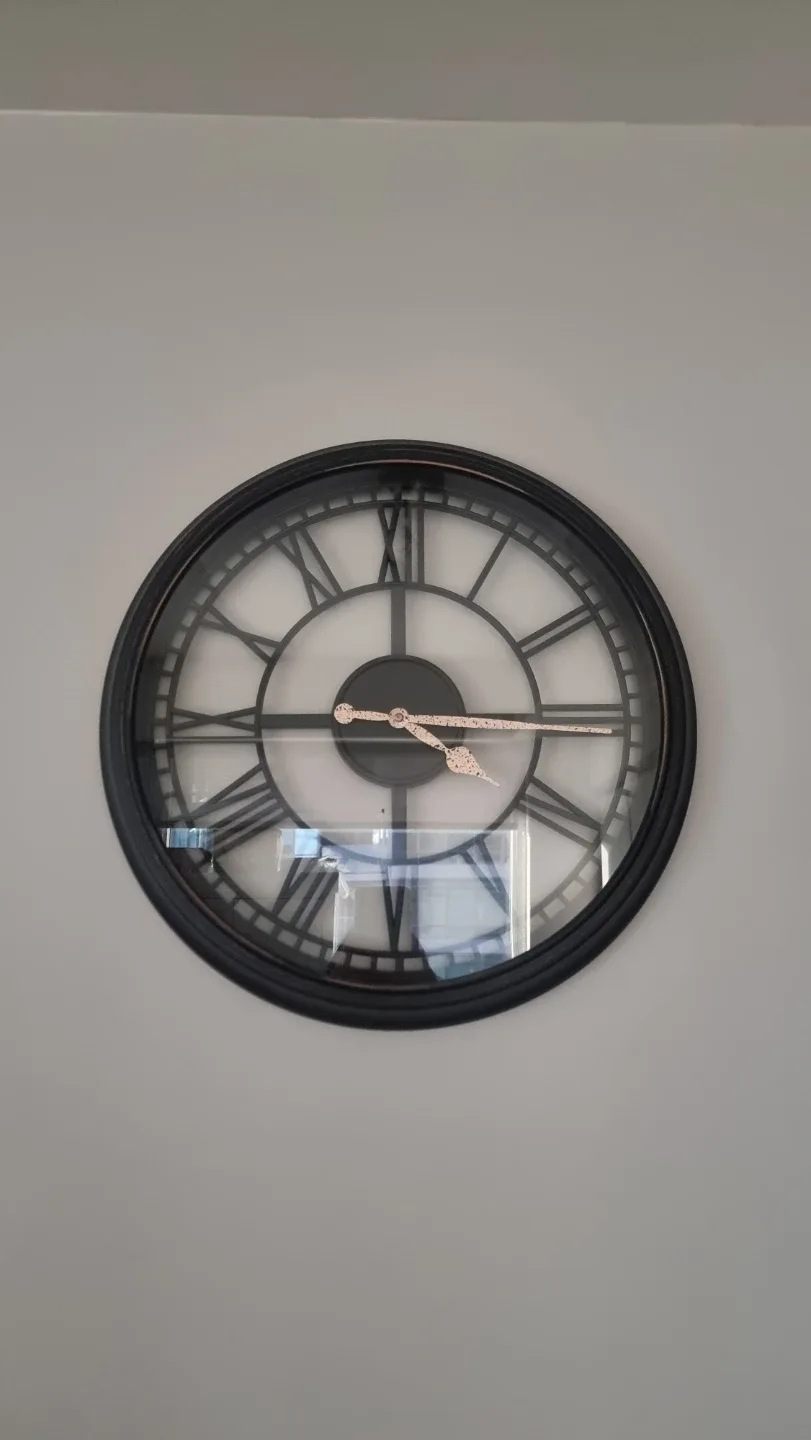 Large Round Wall Clock - 18 inch