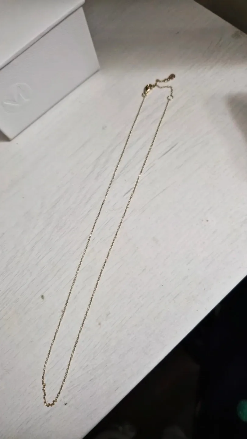 Mejuri Chain Necklace - 14k Yellow Gold image indicator(3)