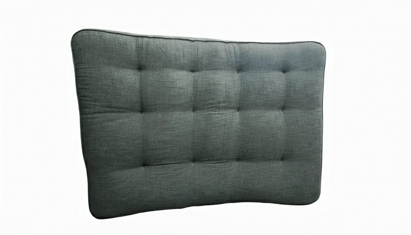 Grey Tufted Mattress (73x55in)