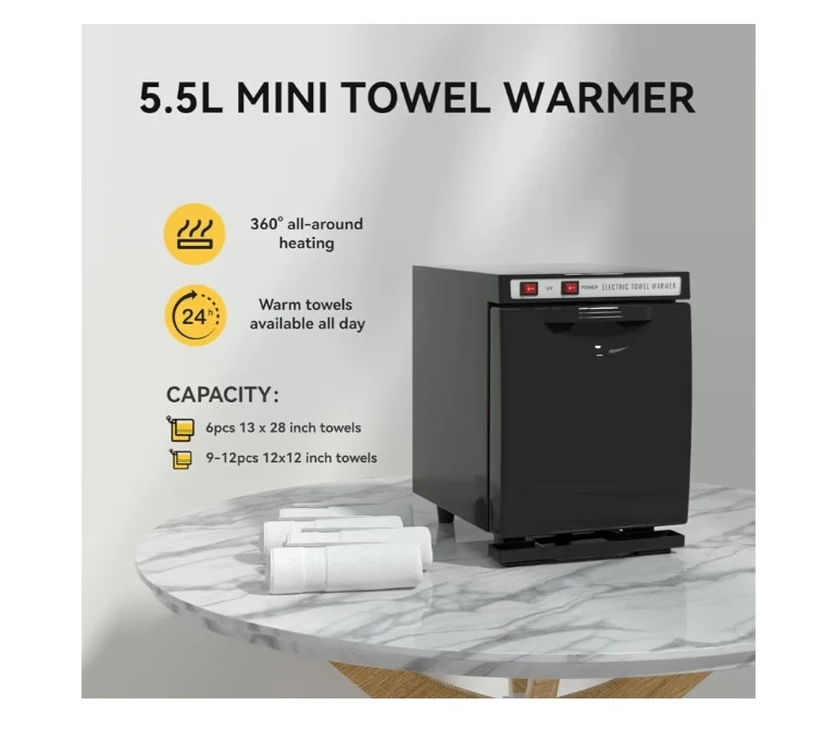 Brand New 5.5L Mini Towel Warmer - Black - photo 4