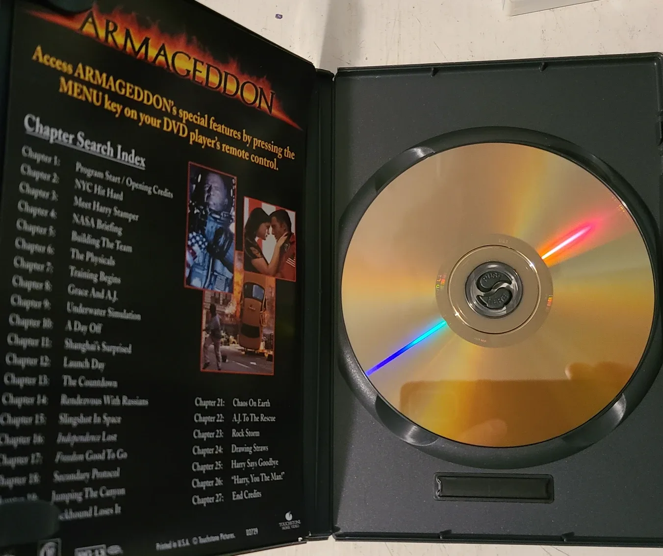 Armageddon DVD - Bruce Willis Movie image indicator(3)