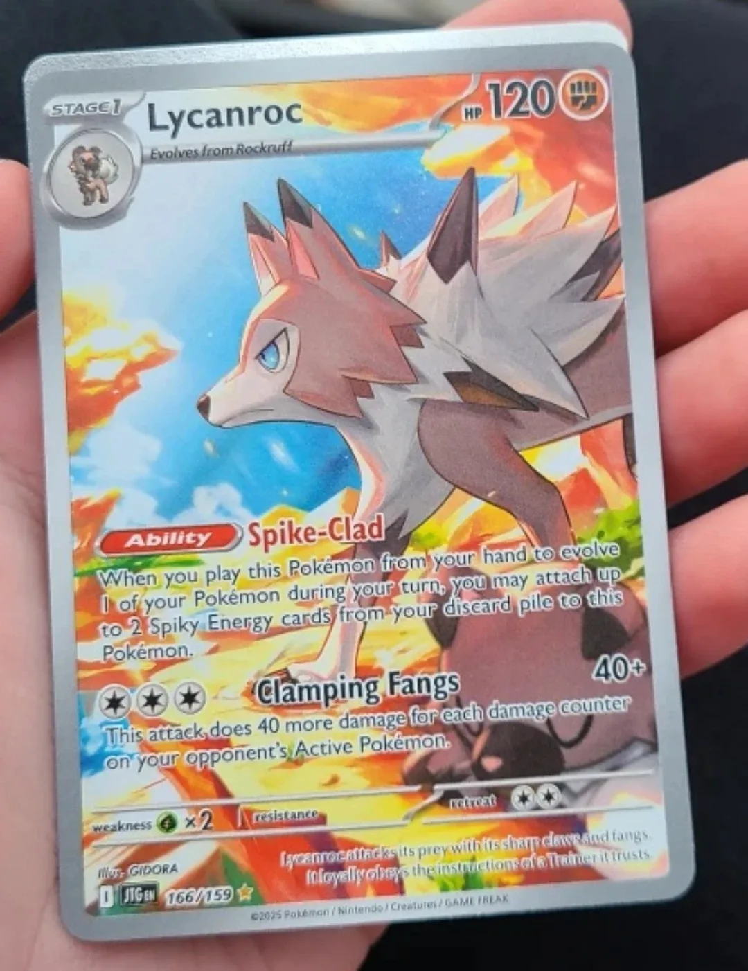 Lycanroc Pokemon Card image indicator(2)