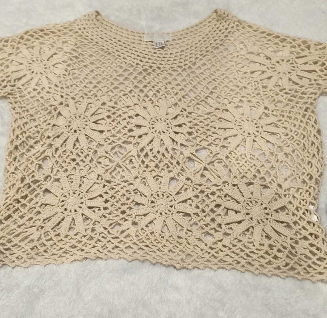 Forever 21+ Crochet Top - Size XL