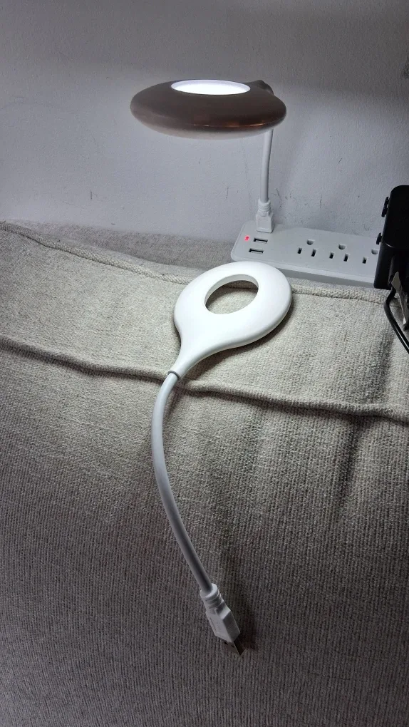 USB Night Lamp, Flexible Ajustable, Reading Lamp, Notebook Lamp image indicator(8)