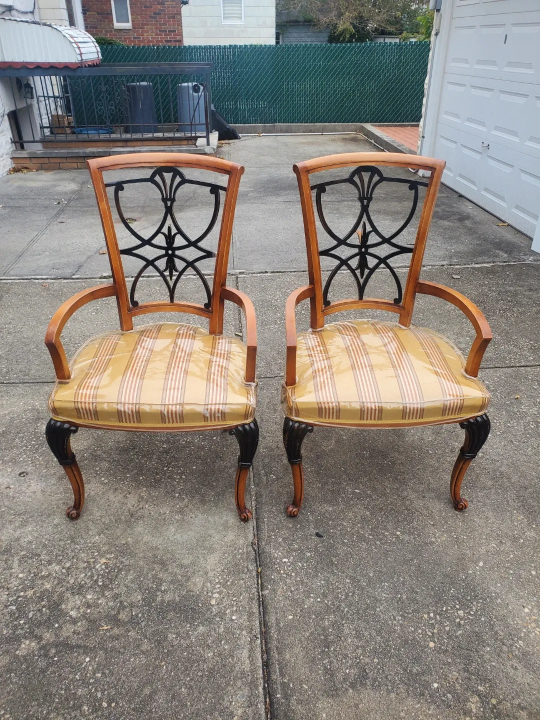 2 beautiful made in italy chairs thumbnail