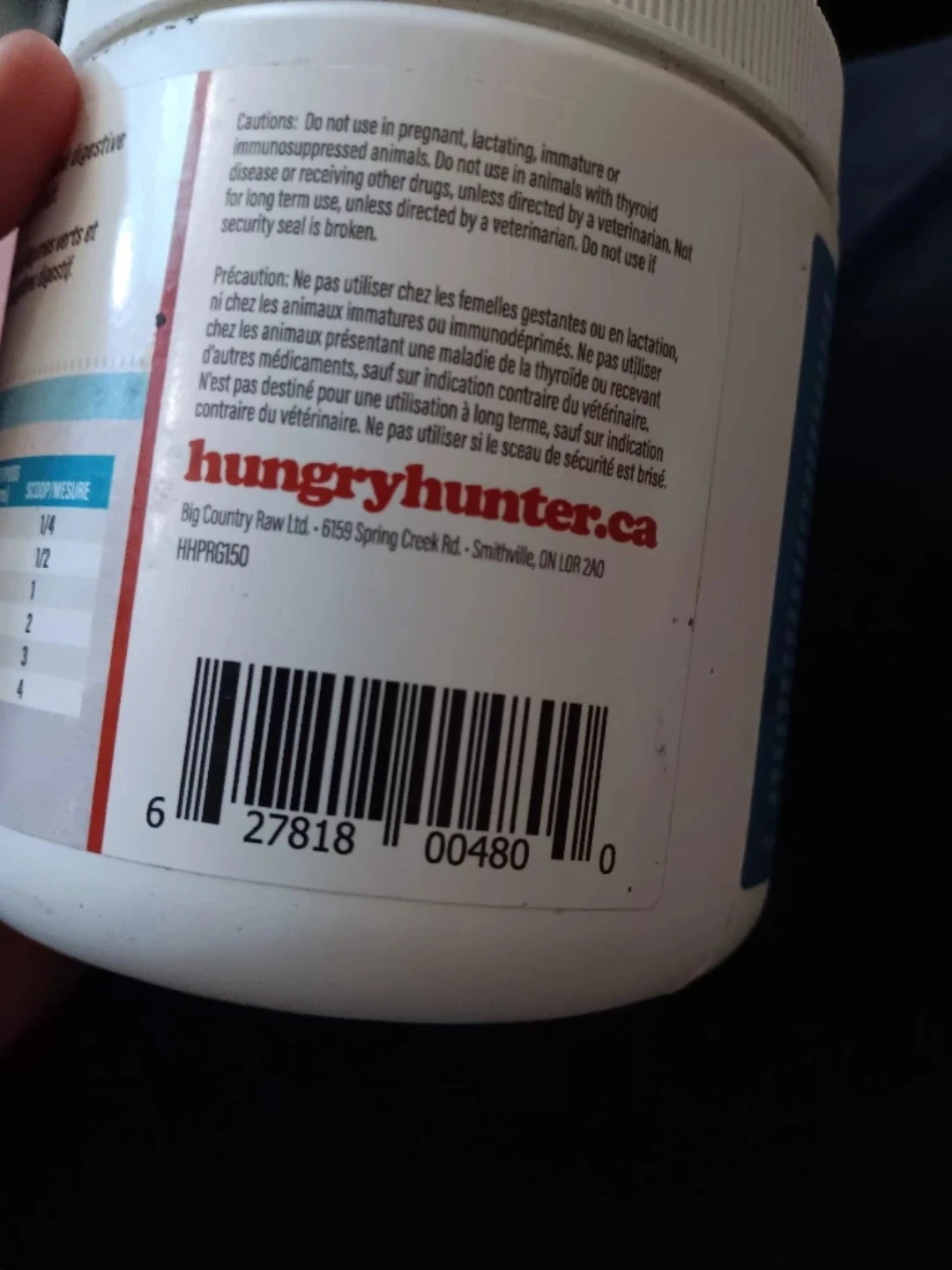 Hungry Hunter Progut Natural Pet Supplement - 150g - photo 4