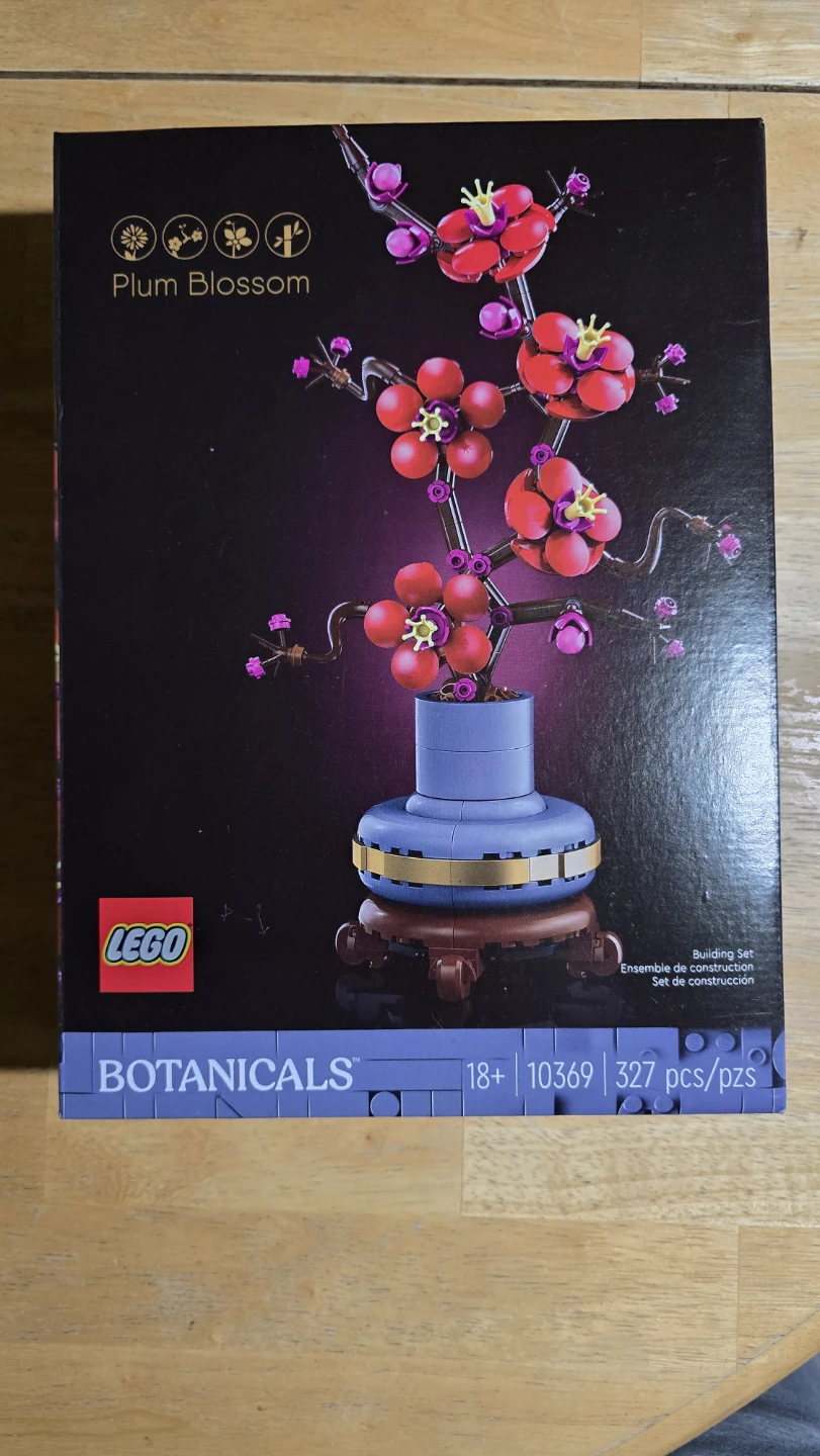 LEGO 10369 Plum Blossom Botanical Collection, New